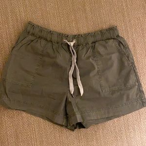 Aerie olive green shorts. Brand new with tags.